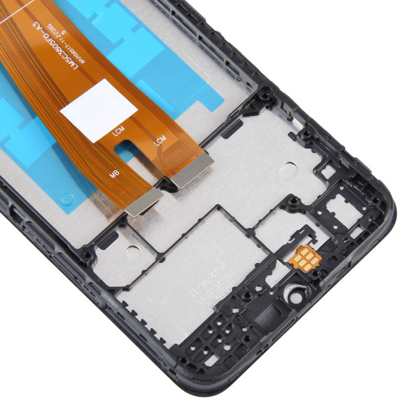 Дисплей Samsung A045 Galaxy A04, з тачскріном, в рамці, Black