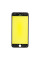 Скло дисплея iPhone 6S Plus, з рамкою та плівкою OCA, Original, Black