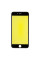 Скло дисплея iPhone 6S Plus, з рамкою та плівкою OCA, Original, Black