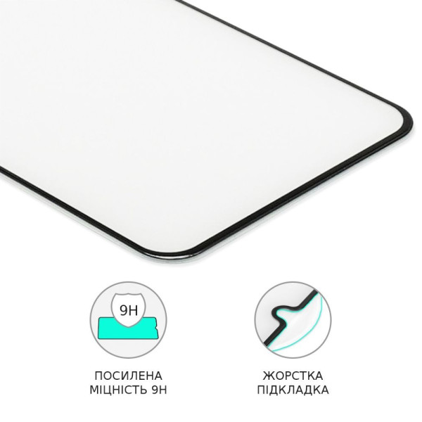 Захисне скло Samsung A055, A057, Redmi 13C, Poco C65, (4D ARC) Full Glue