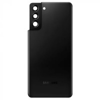 Задня кришка Samsung G996 Galaxy S21 Plus, Black, зі склом камери