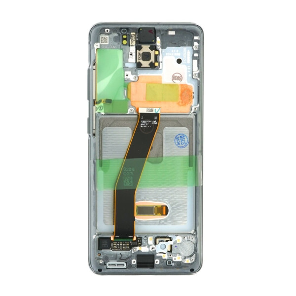Дисплей Samsung G980 Galaxy S20, з тачскріном, в рамці, Service Pack Original, Gray