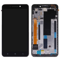 Дисплей Lenovo A5000 з тачскріном, в рамці, Black
