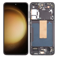 Дисплей Samsung S916 Galaxy S23+, з тачскріном, в рамці, Black, OLED