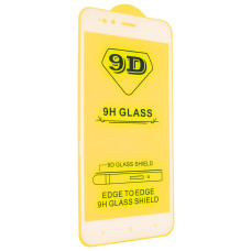 Захисне скло Xiaomi Mi A1, Mi5x Full Glue, White