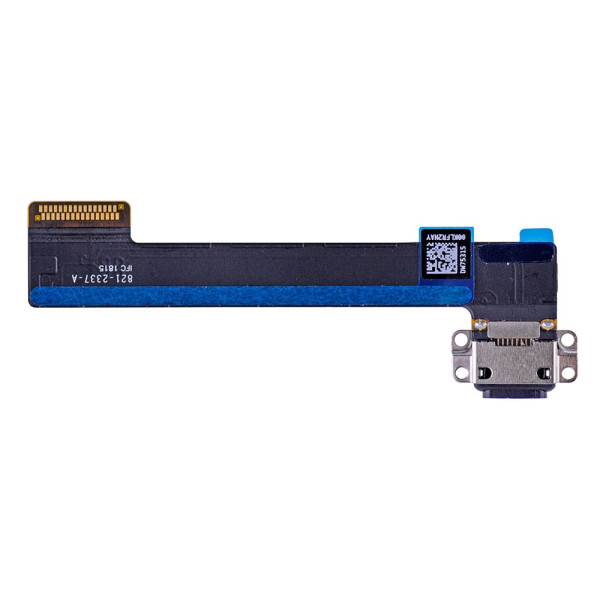 Шлейф iPad mini 4 (A1538, A1550), mini 5 (A2124, A2125, A2126, A2133) конектор зарядки, Black