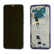 Дисплей Xiaomi Redmi Note 8, з тачскріном, в рамці, Blue