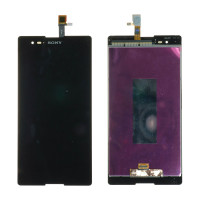 Дисплей Sony Xperia T2 Ultra D5303, D5322 з тачскріном, Black