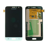 Дисплей Samsung J120 Galaxy J1 2016, з тачскріном, Service Pack Original, White