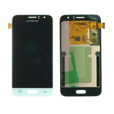 Дисплей Samsung J120 Galaxy J1 2016, з тачскріном, Service Pack Original, White