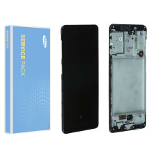 Дисплей Samsung A315 Galaxy A31, з тачскріном, в рамці, Service Pack Original