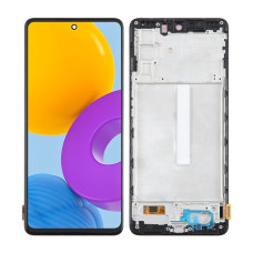 Дисплей Samsung M526 Galaxy M52, з тачскріном, в рамці, OLED
