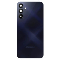 Задня кришка Samsung A155 Galaxy A15, Black, зі склом камери