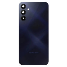 Задня кришка Samsung A155 Galaxy A15, Black, зі склом камери