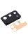 Скло камери Samsung A415 Galaxy A41, в рамці, Black
