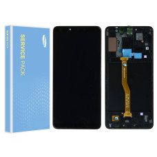 Дисплей Samsung A920 Galaxy A9 2018, з тачскріном, в рамці, Service Pack Original, Black