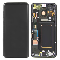 Дисплей Samsung G965 Galaxy S9 Plus, з тачскріном, в рамці, Service Pack Original, Black