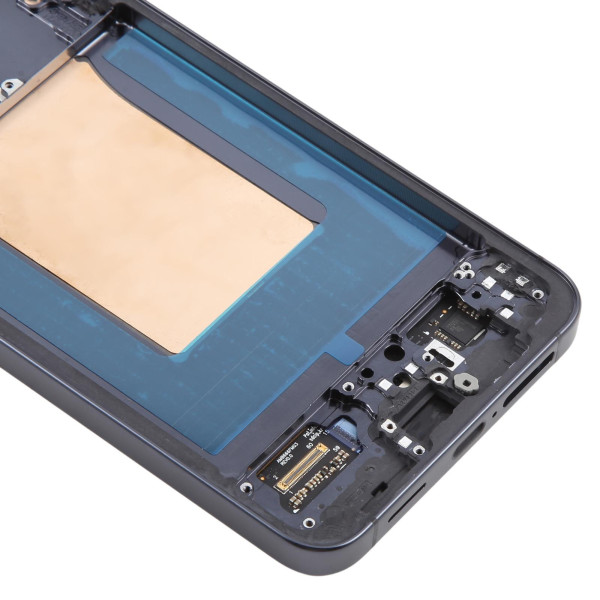 Дисплей Samsung S936 Galaxy S25+, з тачскріном, в рамці, Black, Assembled