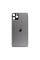 Задня кришка iPhone 11 Pro Max, великий виріз під камеру, Space Gray