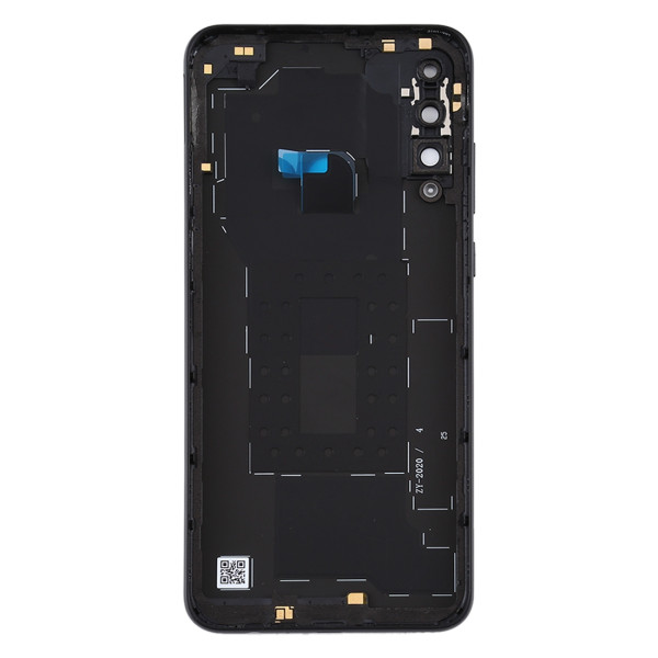Задня кришка Huawei Y6p 2020, зі склом камери, OEM, Black