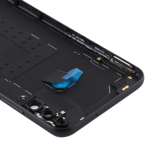 Задня кришка Huawei Y6p 2020, зі склом камери, OEM, Black