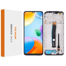 Дисплей Xiaomi Redmi 10C, Poco C40, з тачскріном, в рамці, Service Pack Original