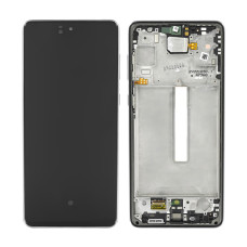 Дисплей Samsung A736 Galaxy A73 5G, з тачскріном, в рамці, Black, Original