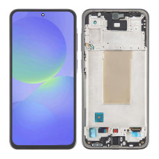 Дисплей Samsung A366 Galaxy A36 5G, з тачскріном, в рамці, Black, Service