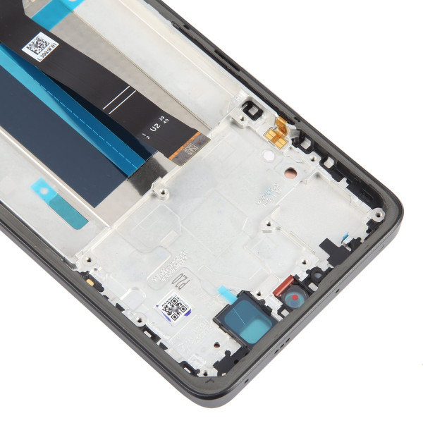 Дисплей Xiaomi Redmi Note 13 Pro+ 5G, з тачскріном, в рамці, Black, OEM