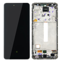 Дисплей Samsung A525 Galaxy A52, з тачскріном, в рамці, White, Original