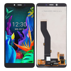 Дисплей LG K20 2019, з тачскріном, OEM, Black