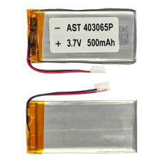 Акумулятор 403065P універсальний 4*30*65 мм (500 mAh)