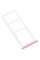 Тримач SIM карти Samsung A045F Galaxy A04, Pink