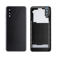 Задня кришка Samsung A022 Galaxy A02, OEM, Black
