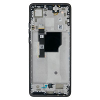 Дисплей Motorola Edge 40 Neo (XT2307), з тачскріном, в рамці, Service Pack Original, Black