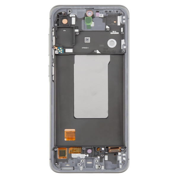 Дисплей Samsung A566 Galaxy A56 5G, з тачскріном, в рамці, Graphite, OLED