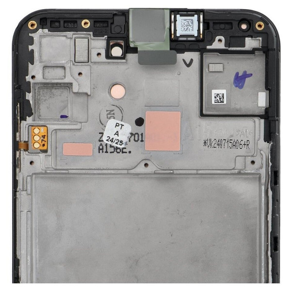 Дисплей Samsung A155 Galaxy A15, з тачскріном, в рамці, Black, Service