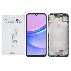 Дисплей Samsung A155 Galaxy A15, з тачскріном, в рамці, Service