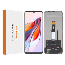 Дисплей Xiaomi Redmi 12C, з тачскріном, Black, Service Pack