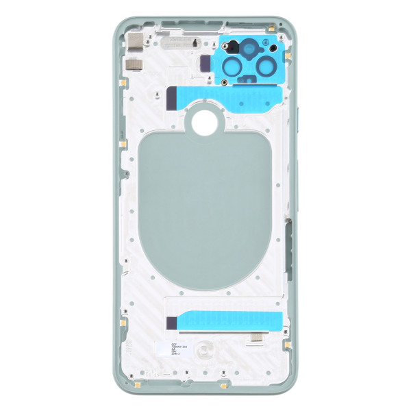 Задня кришка Google Pixel 5, зі склом камери, Original, Green