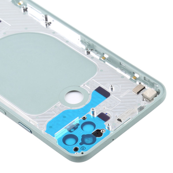 Задня кришка Google Pixel 5, зі склом камери, Original, Green