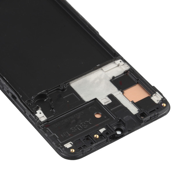 Дисплей Samsung A307 Galaxy A30s, з тачскріном, в рамці, OLED