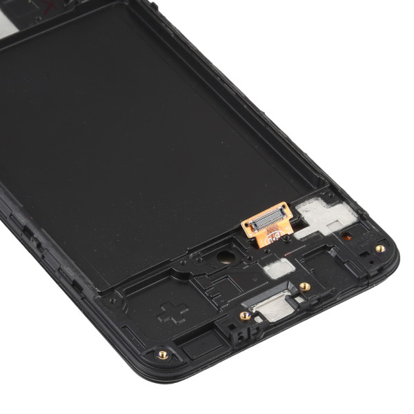 Дисплей Samsung A307 Galaxy A30s, з тачскріном, в рамці, OLED