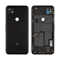 Задня кришка Google Pixel 4a, зі склом камери, Original, Black