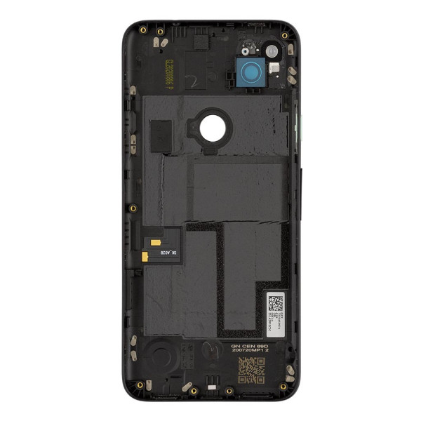 Задня кришка Google Pixel 4a, зі склом камери, Original, Black