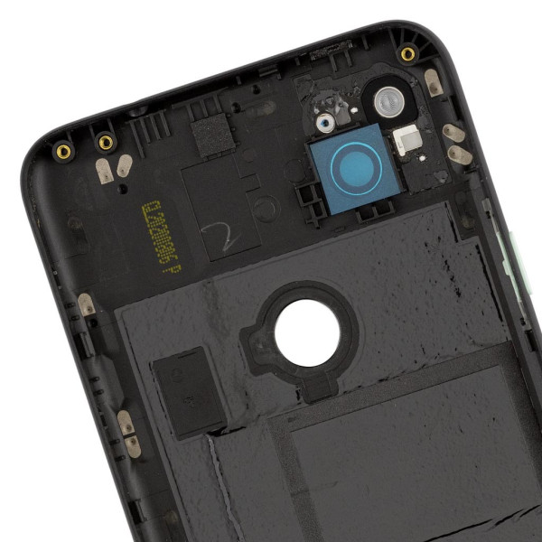 Задня кришка Google Pixel 4a, зі склом камери, Original, Black