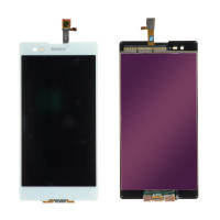 Дисплей Sony Xperia T2 Ultra D5303, D5322 з тачскріном, White