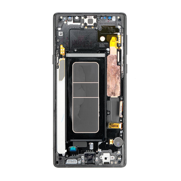Дисплей Samsung N960 Galaxy Note 9, з тачскріном, в рамці, Service Pack Original, Black