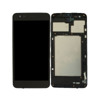Дисплей LG K4 2017 (M160) з тачскріном, в рамці, Black