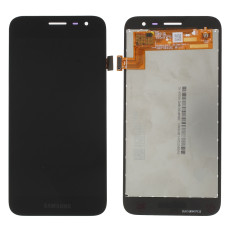 Дисплей Samsung J260 Galaxy J2 Core, з тачскріном, без рамки, Service Pack Original, Black